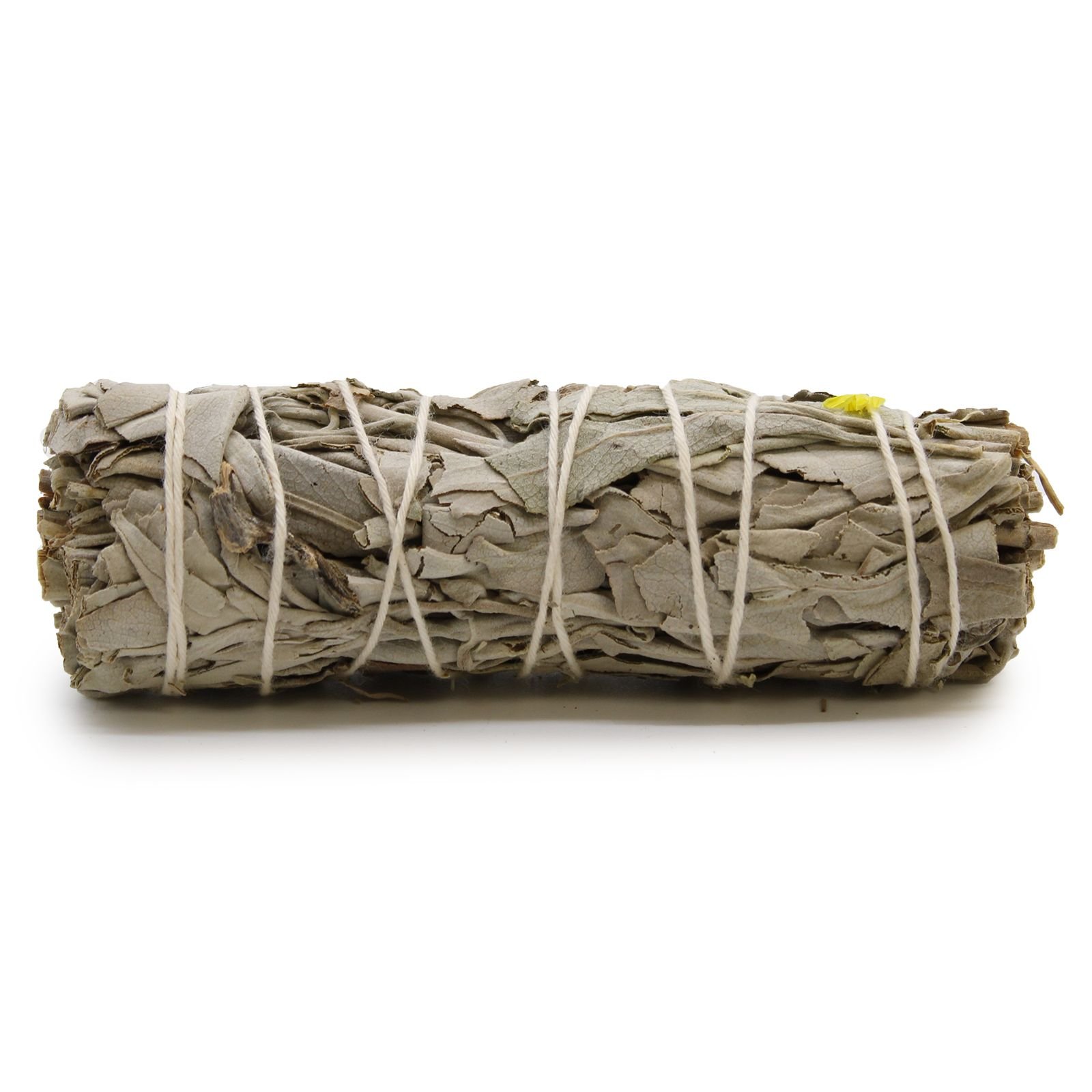 Weißer Blauer Salbei Räucherbündel 10 cm Smudge Stick Meditation Räucherwerk