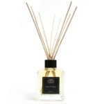 Limette & Ingwer Raumduft Diffuser 200 ml – Reed Diffuser mit ätherischen Ölen bis zu 12 Wochen