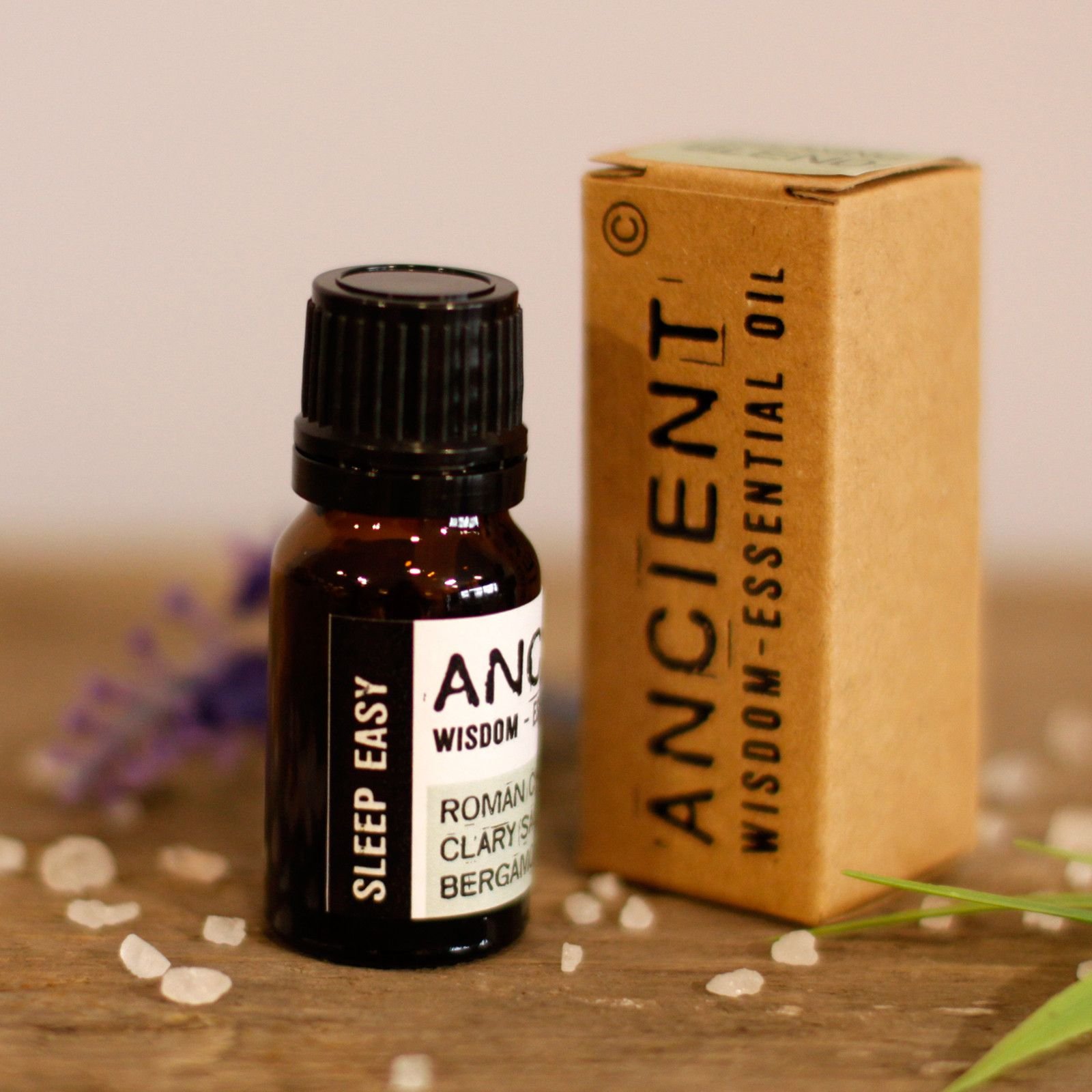 Sleep Easy ätherische Ölmischung 10 ml – Bergamotte, Muskatellersalbei & Römische Kamille