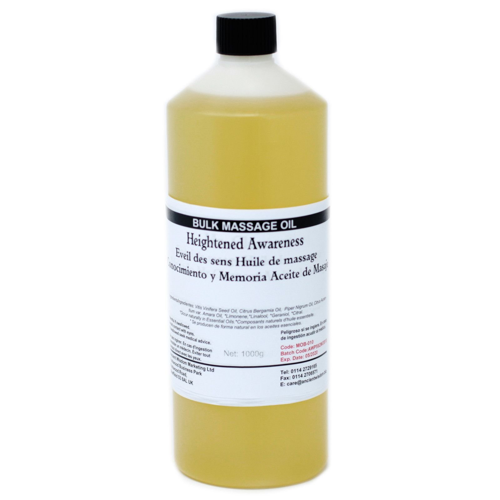 Heighten Awareness Massageöl 1 kg