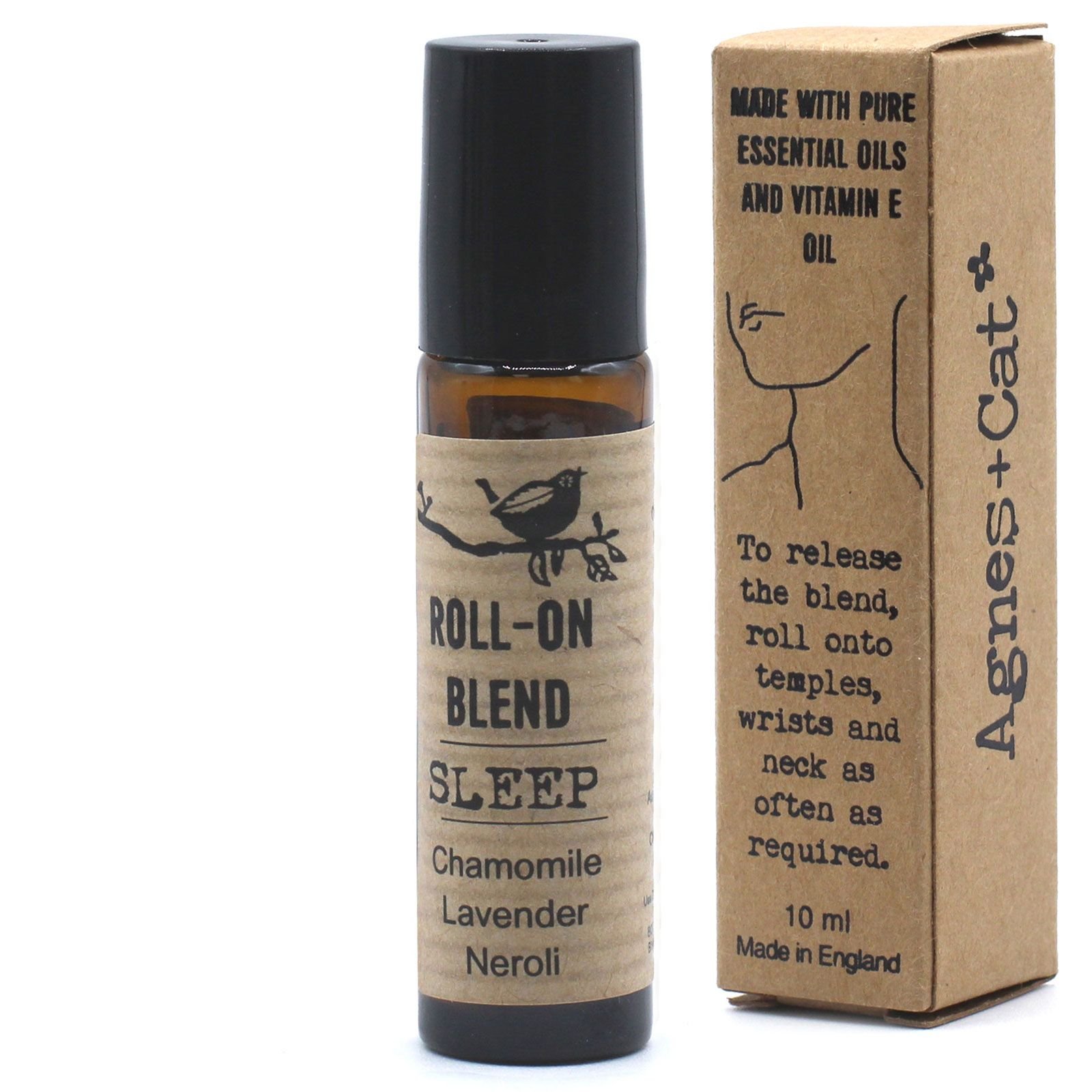 Ätherische Öle Roll-On Schlaf 10 ml – Lavendel, Kamille & Neroli