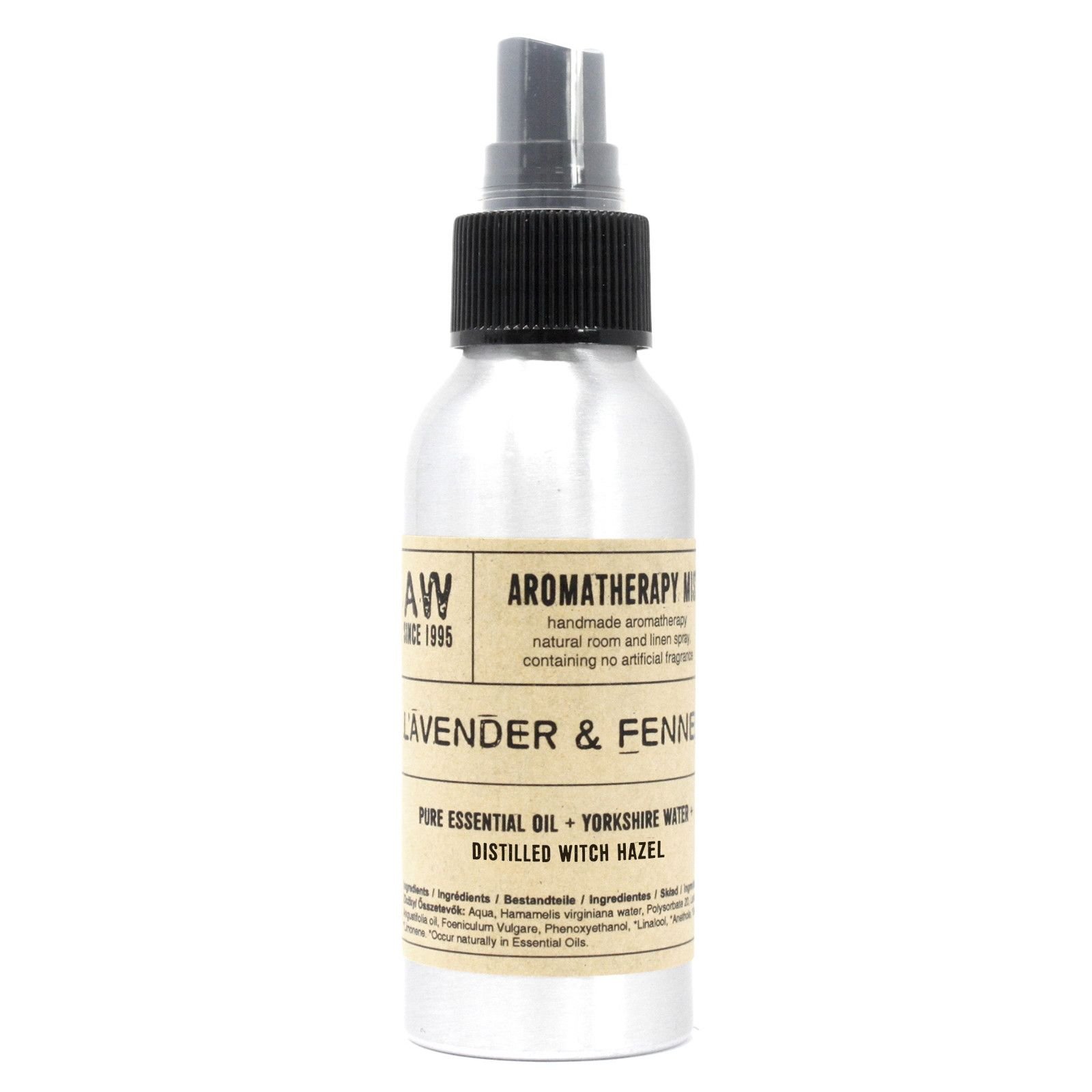 Aromatherapie Spray Lavendel & Fenchel 100 ml – Raum- & Kissenspray mit ätherischen Ölen