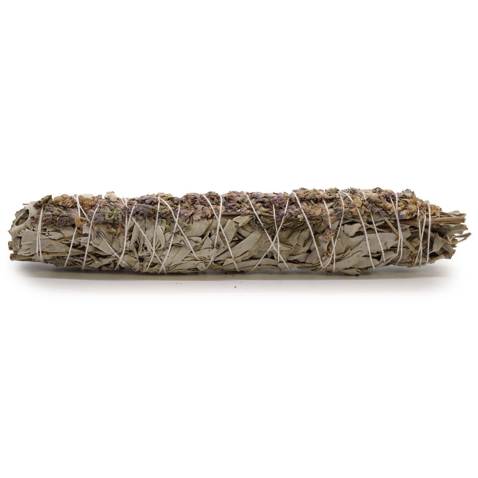 Weißer Salbei Lavendel Räucherbündel 22.5 cm-1.jpg Weißer Salbei Lavendel Räucherbündel 22.5 cm