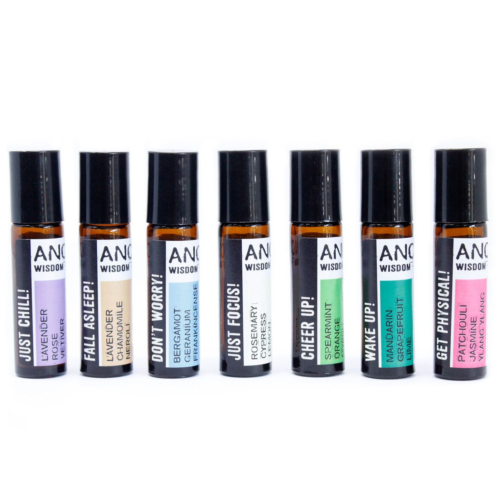 Ätherische Öle Roll-On Just Focus 10 ml – Rosmarin, Zypresse & Zitrone