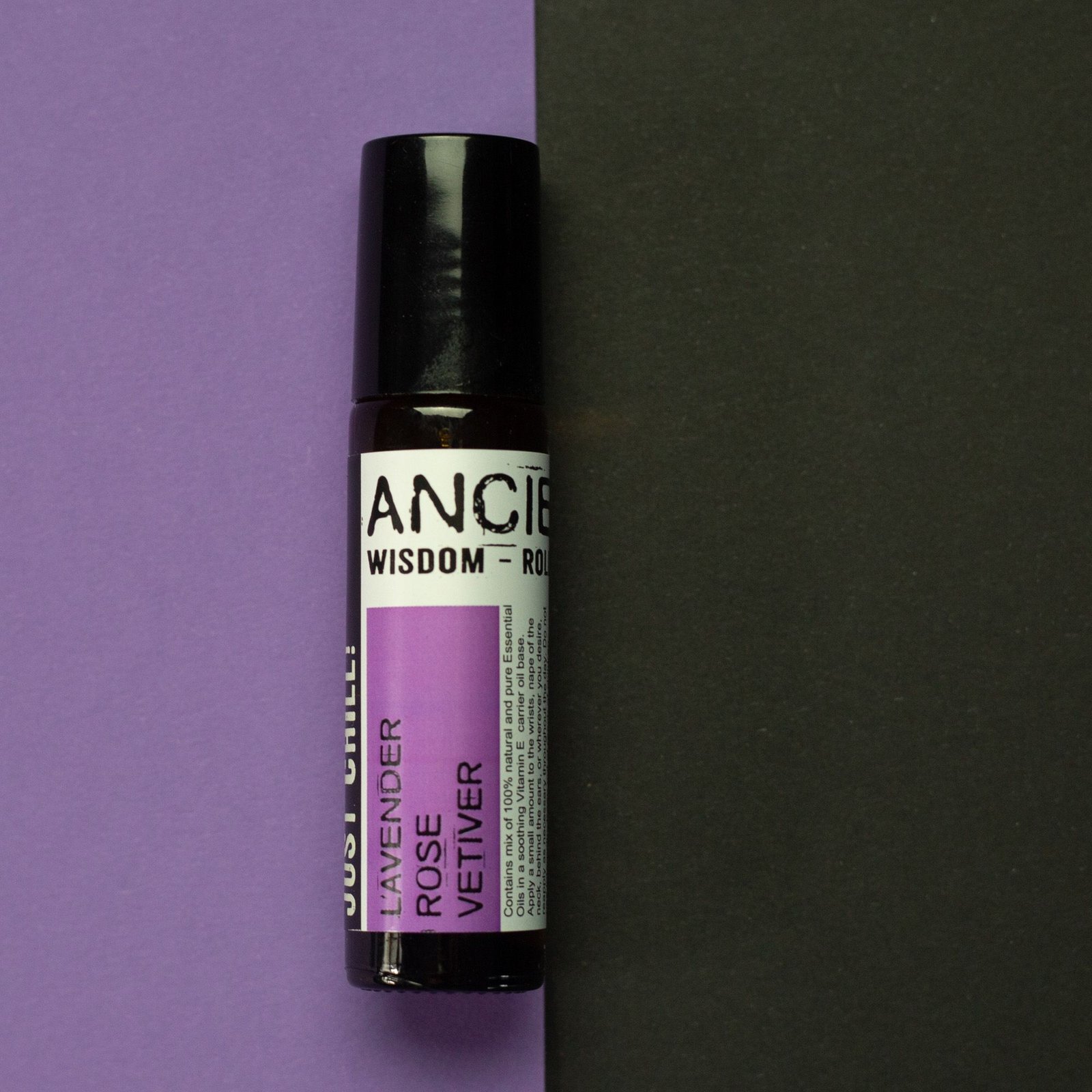 Ätherische Öle Roll-On Just Chill 10 ml – Lavendel, Vetiver & Rose