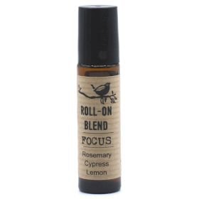 Ätherische Öle Roll-On Focus 10 ml – Rosmarin, Zypresse & Zitrone