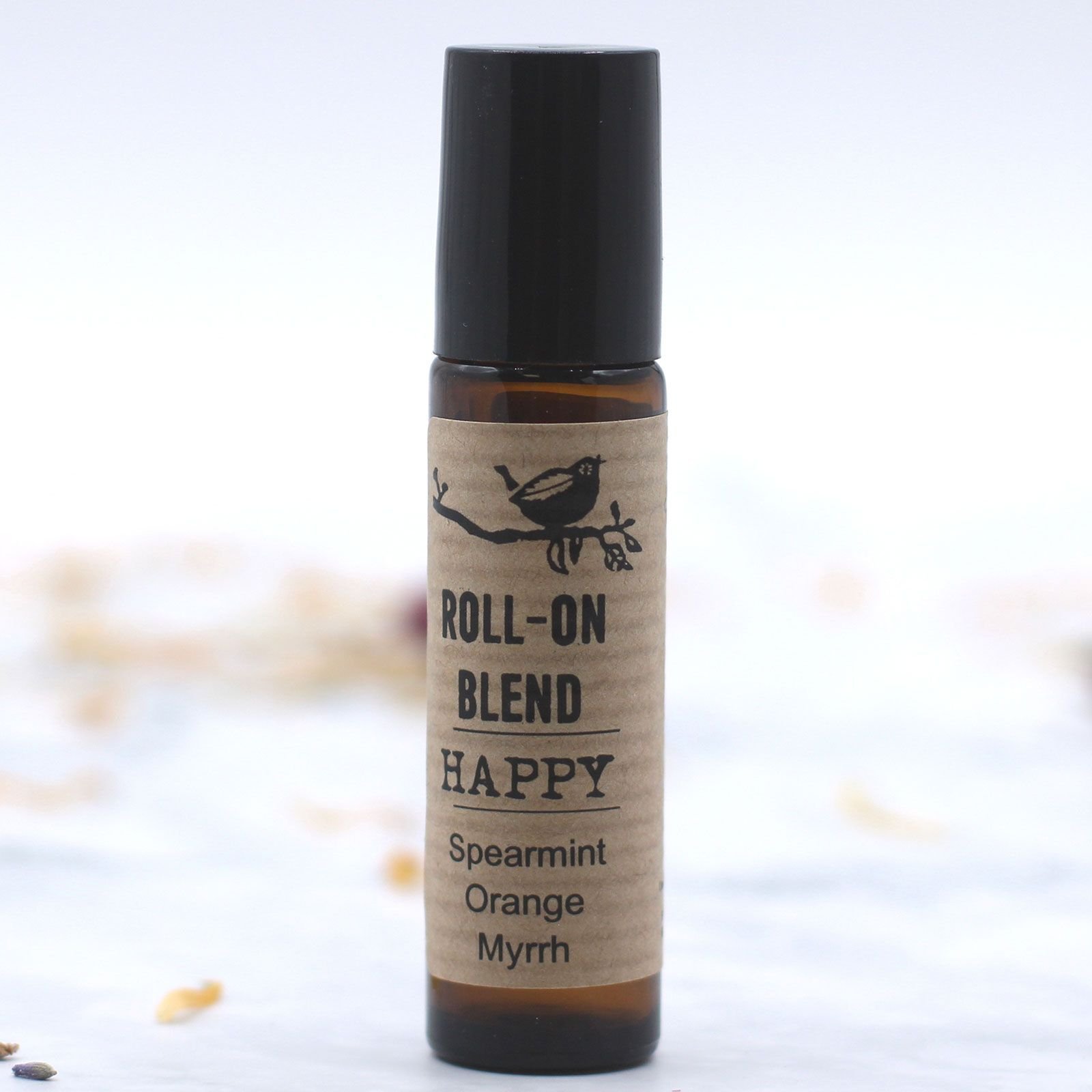 Ätherische Öle Roll-On Happy 10 ml – Grüne Minze, Orange & Myrrhe