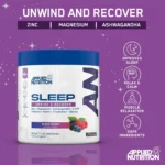 Applied Nutrition Agewell 40+ Schlaf Unterstützung Schwarze Traube 300 g – mit Glycin, Magnesium & Pflanzenextrakten