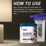Applied Nutrition Agewell 40+ Schlaf Unterstützung Schwarze Traube 300 g – mit Glycin, Magnesium & Pflanzenextrakten