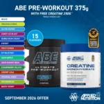 Pre Workout Booster Tropische Früchte 375 g – Applied Nutrition ABE