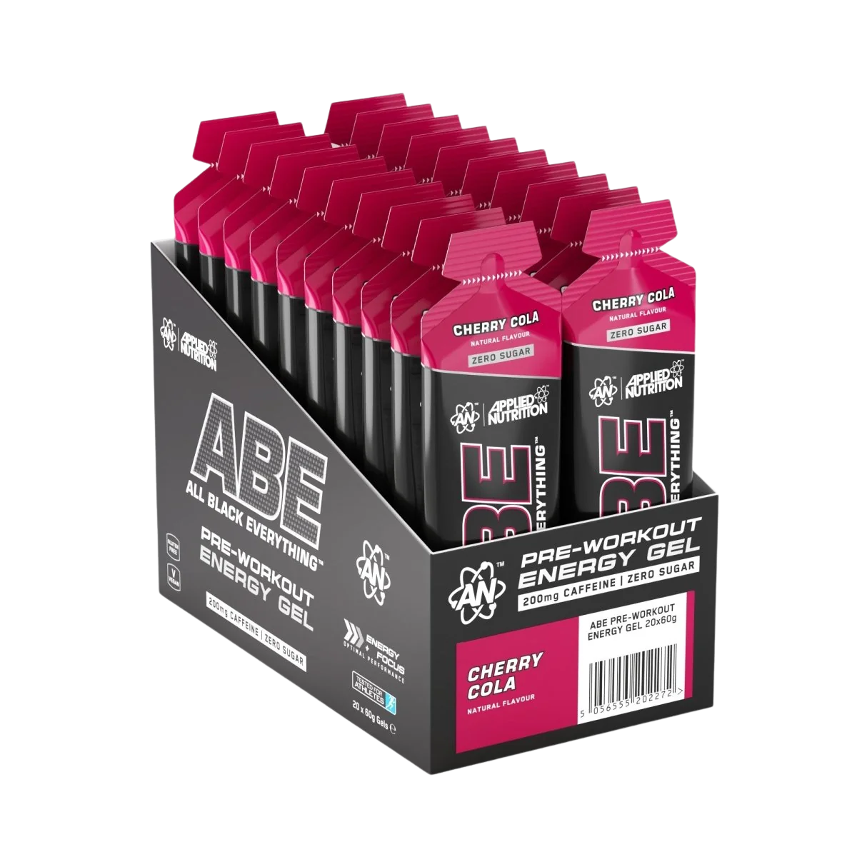 Pre Workout Gel Kirsch Cola 20 x 60 g