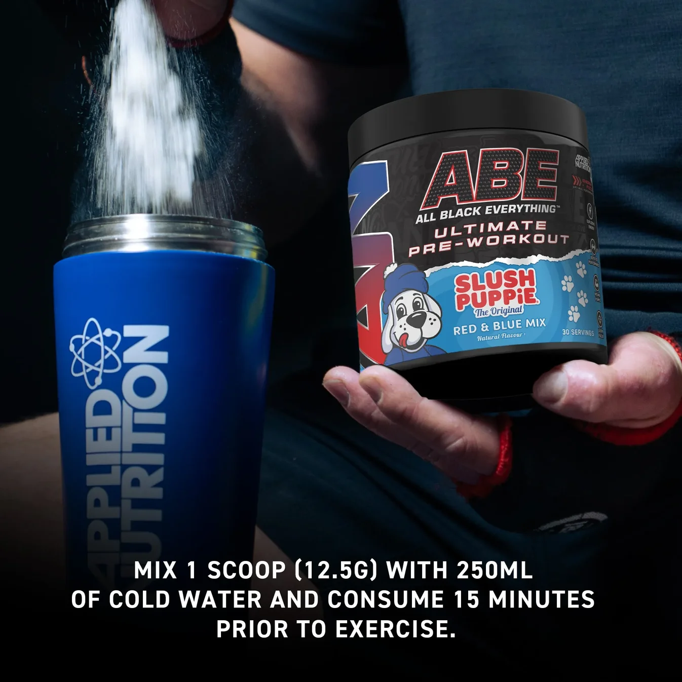 Pre Workout Booster Tropische Früchte 375 g – Applied Nutrition ABE