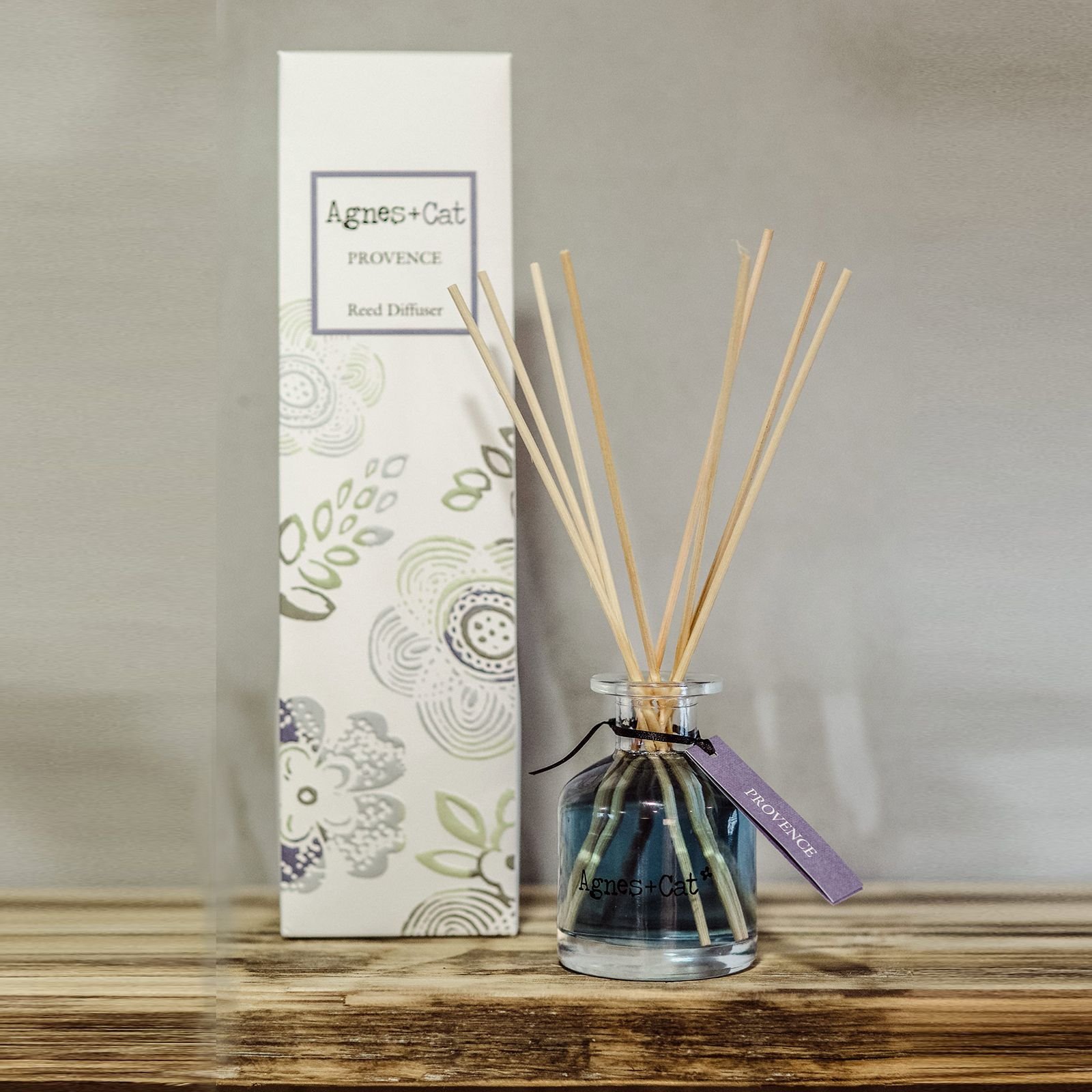Raumduft Provence 140 ml – Eleganter Duftdiffuser mit Stäbchen für Zuhause und Büro