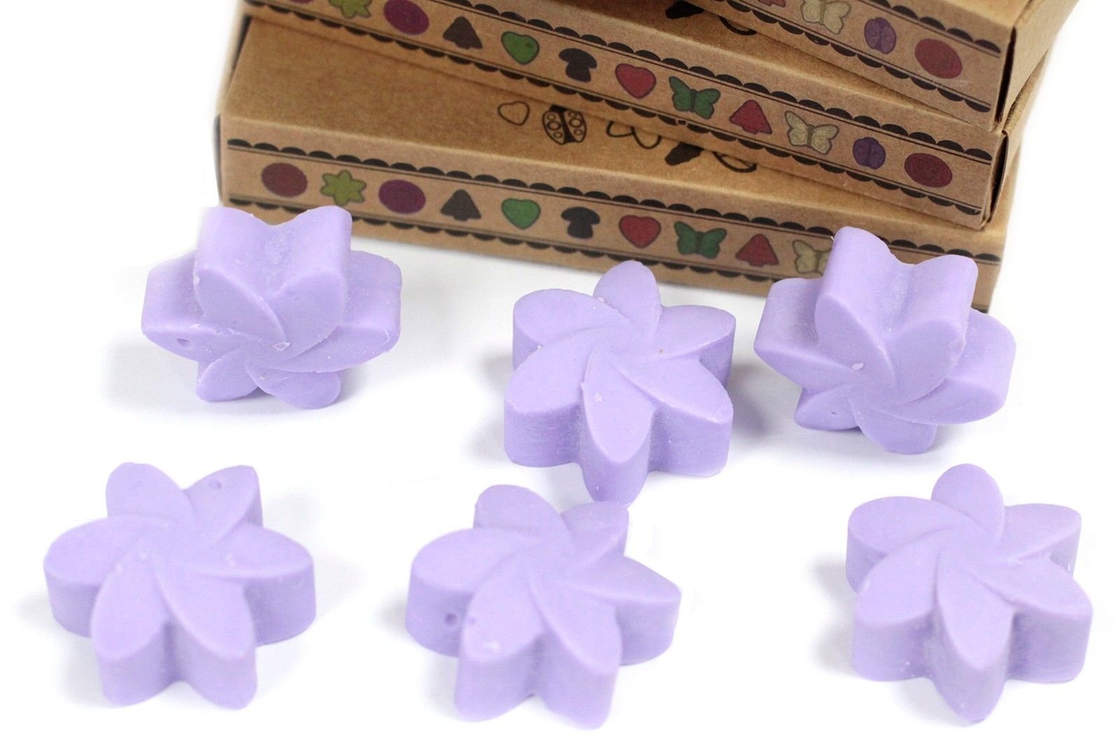 Duftwachs Lavender Fields 6 Stück – Wax Melts mit Lavendelduft als Geschenkset