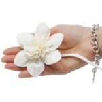 Duftdiffuser Blumen Große Lilie 4 Stück – Solaholz Duftblumen mit Baumwollschnur