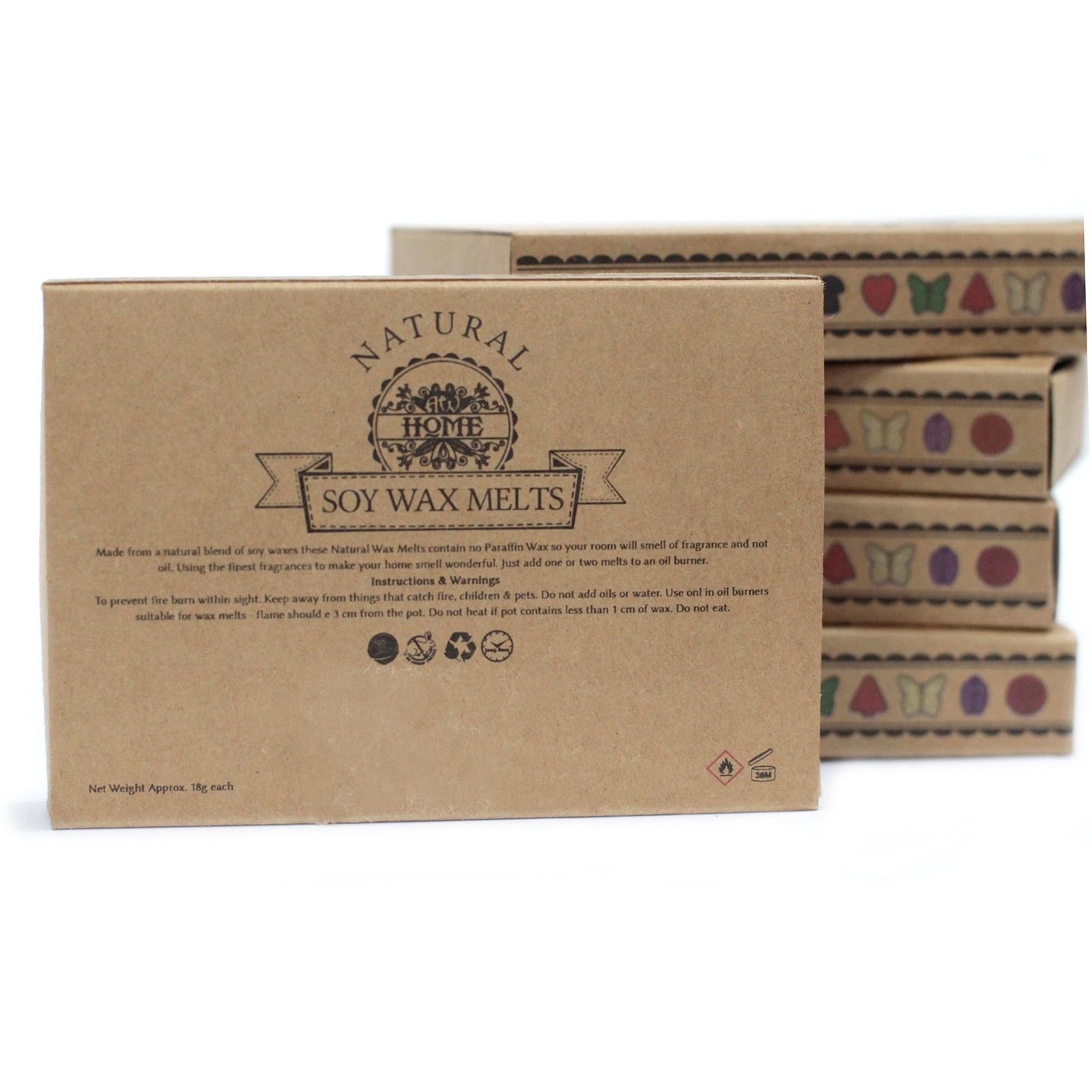 Duftwachs Old Ginger 6 Stück – Würzige Wax Melts aus Sojawachs als Geschenkset
