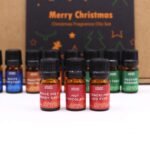Weihnachtsduftöl Set 12 x 5 ml – Festliche Duftöle mit Zimt, Lebkuchen & Tannenduft