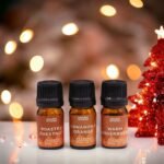 Weihnachtsduftöl Set 12 x 5 ml – Festliche Duftöle mit Zimt, Lebkuchen & Tannenduft