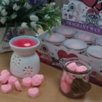 Duftwachs Tuberose 16 Stück – herzförmige Sojawachs Duftmelts – Honigbee Duftwachs Tuberose 16 Stück – herzförmige Sojawachs Duftmelts