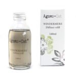 Raumduft Nachfüllflasche Windermere 140 ml – Agnes + Cat mit frischem, grünem Naturduft für Duftstäbchen – Honigbee Raumduft Nachfüllflasche Windermere 140 ml – Agnes + Cat mit frischem, grünem Naturduft für Duftstäbchen