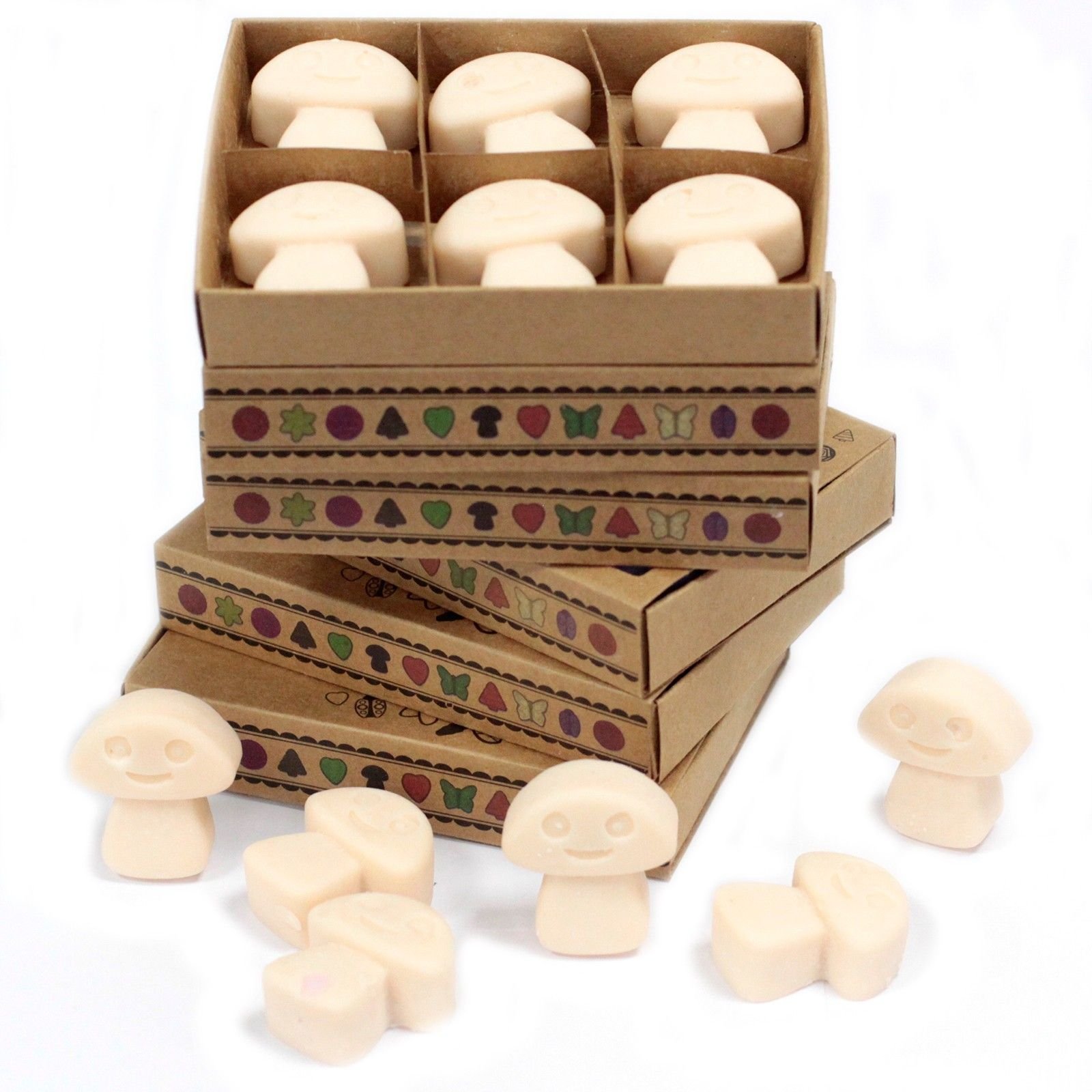 Duftwachs Vanille Muskatnuss 6 Stück – Würzige Wax Melts als Geschenkset