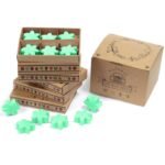 Duftwachs Hidden Garden 6 Stück – Blumige Wax Melts aus Sojawachs als Geschenkset – Honigbee Duftwachs Hidden Garden 6 Stück