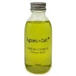 Raumduft Nachfüllflasche Zitrus 140 ml – Agnes + Cat Fresh Citrus mit frischem Zitronenduft für Duftstäbchen – Honigbee Raumduft Nachfüllflasche Zitrus 140 ml