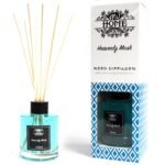 Raumduft Heavenly Musk 120 ml – Duftdiffuser mit Stäbchen und weißem Moschusduft – Honigbee Raumduft Heavenly Musk 120 ml