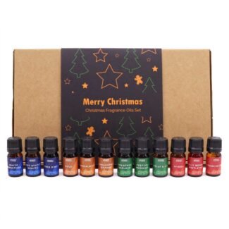 Weihnachtsduftöl Set 12 x 5 ml