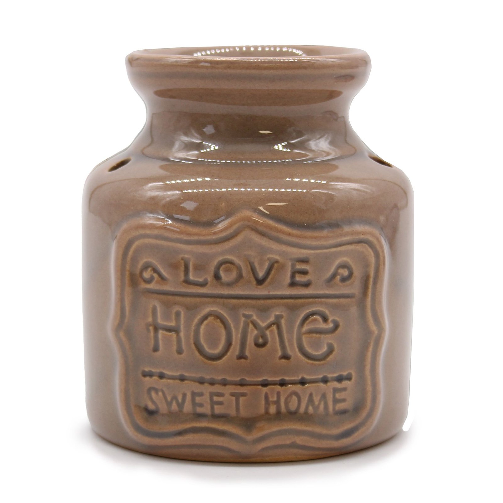 Duftlampe Keramik Grau Home Sweet Home Duftlampe Keramik Grau Home Sweet Home