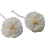 Duftdiffuser Blumen Mittelgroße Nelke 4 Stück – Solaholz Duftblumen mit Baumwollschnur – Honigbee Duftdiffuser Blumen Mittelgroße Nelke 4 Stück – Solaholz Duftblumen mit Baumwollschnur