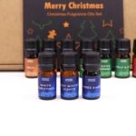 Weihnachtsduftöl Set 12 x 5 ml – Festliche Duftöle mit Zimt, Orange, Sandelholz & Weihrauch – Honigbee Weihnachtsduftöl Set 12 x 5 ml – Festliche Duftöle mit Zimt, Orange, Sandelholz & Weihrauch