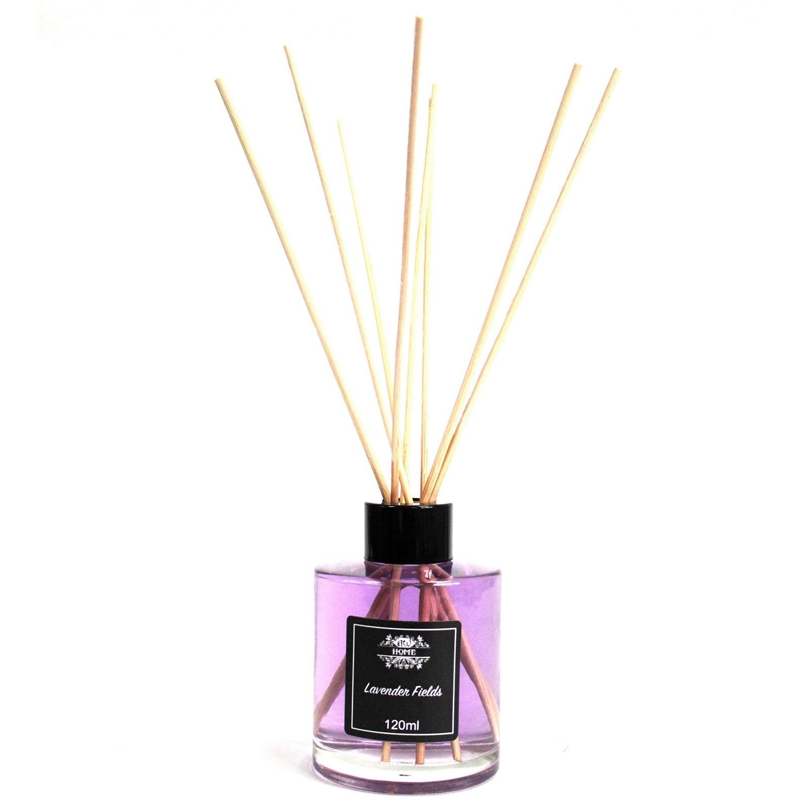 Raumduft Lavender Fields 120 ml – Duftdiffuser mit Stäbchen und beruhigendem Lavendelduft