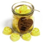 Duftwachs Mango 16 Stück – herzförmige Sojawachs Duftmelts – Honigbee Duftwachs Mango 16 Stück