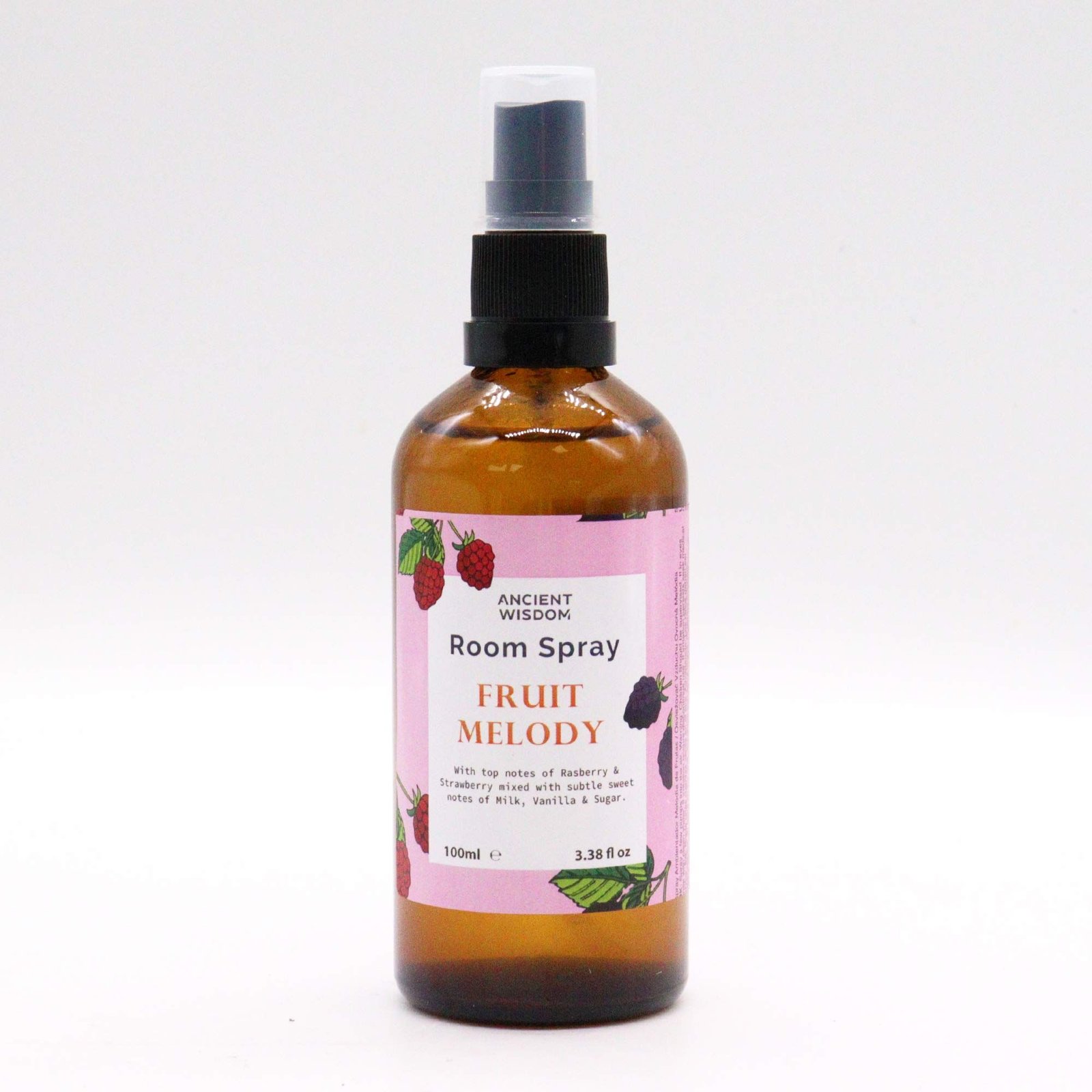 Raumspray Fruity Melody 100 ml – Fruchtiger Raumduft mit Himbeere, Erdbeere und Vanille