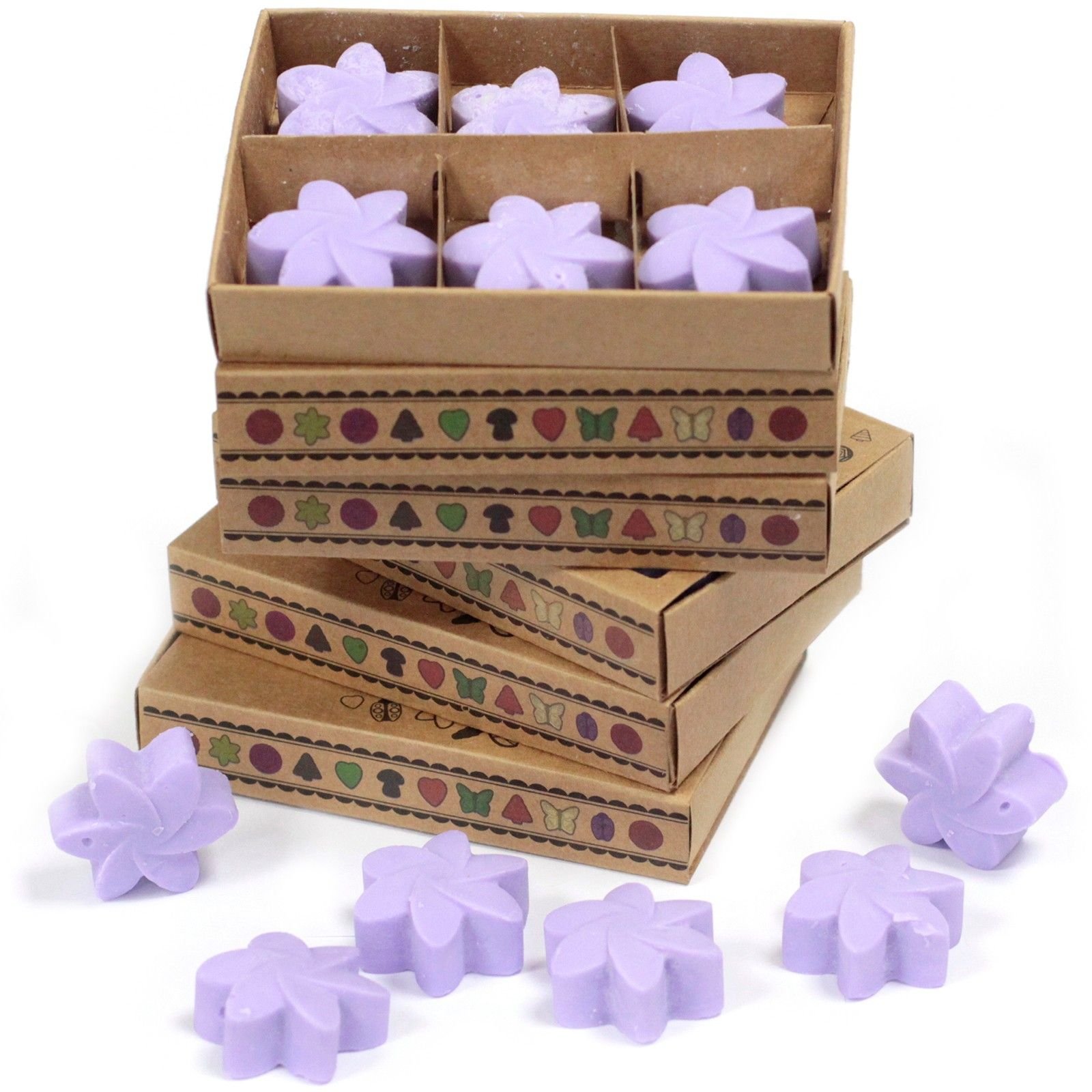 Duftwachs Lavender Fields 6 Stück – Wax Melts mit Lavendelduft als Geschenkset