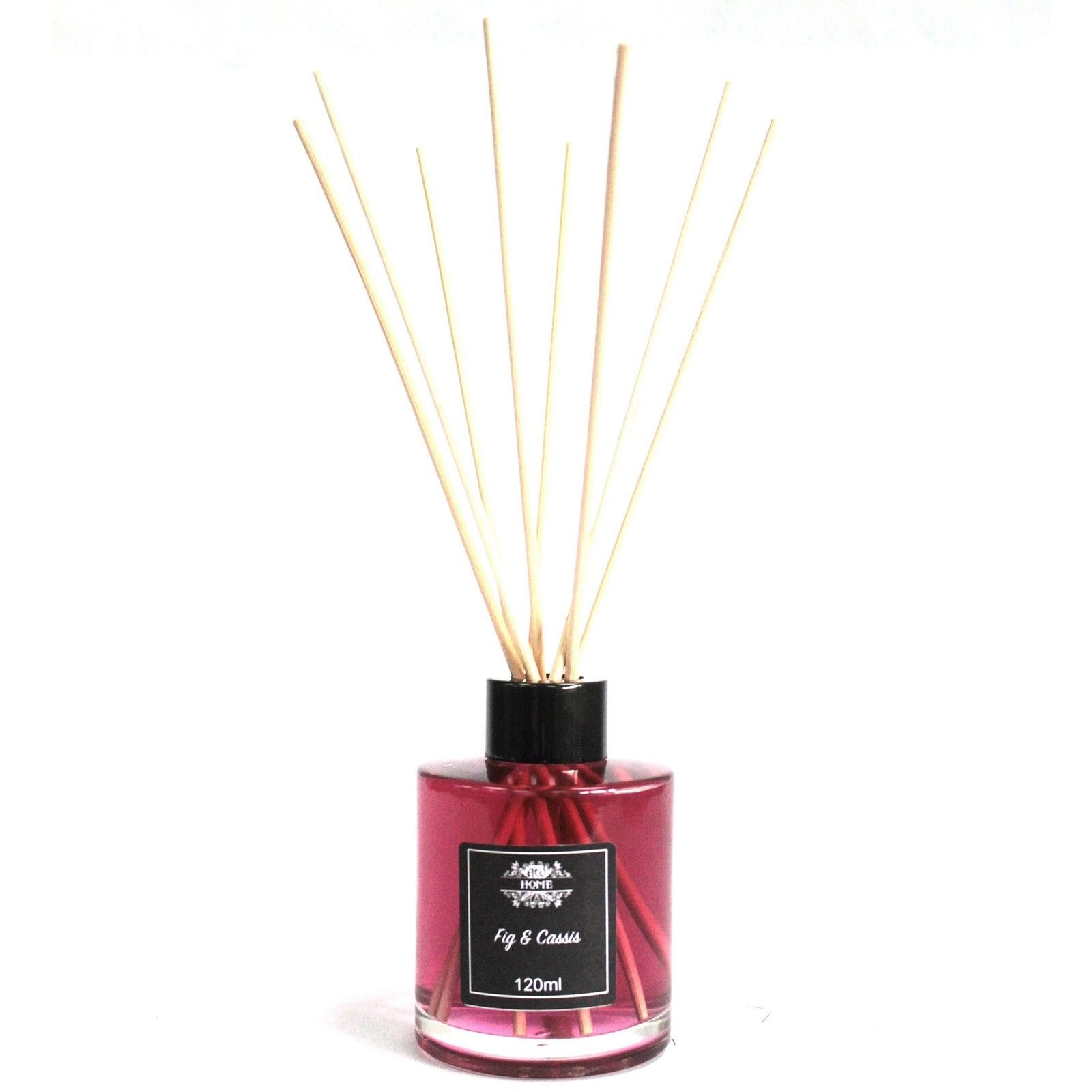 Raumduft Fig & Cassis 120 ml – Duftdiffuser mit Stäbchen und Feigen-Johannisbeerduft