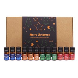 Weihnachtsduftöl Set 12 x 5 ml