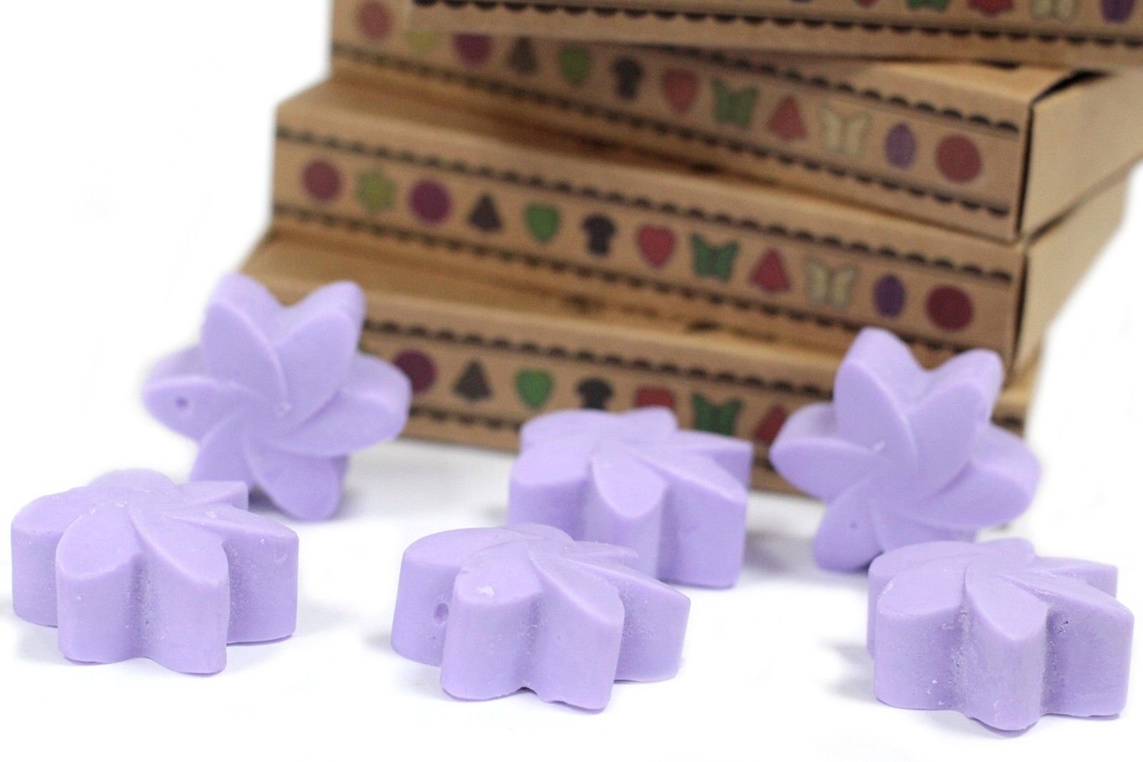 Duftwachs Lavender Fields 6 Stück – Wax Melts mit Lavendelduft als Geschenkset