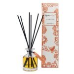 Raumduft Clementine 140 ml – Duftdiffuser mit Stäbchen und fruchtigem Zitrusduft – Honigbee Raumduft Clementine 140 ml