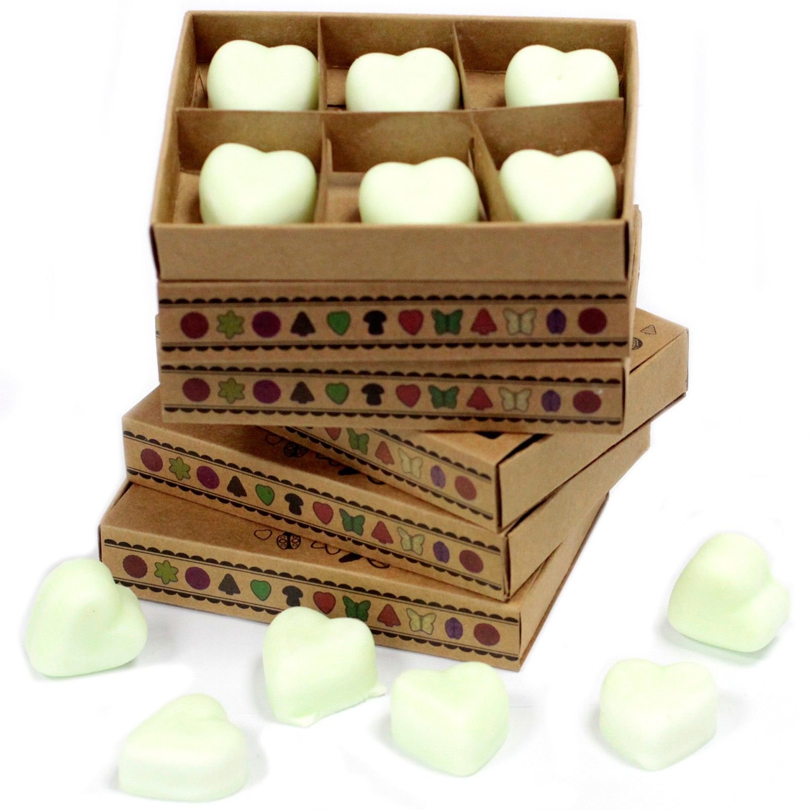 Duftwachs Apple Spice 6 Stück – Fruchtige Wax Melts aus Sojawachs als Geschenkset