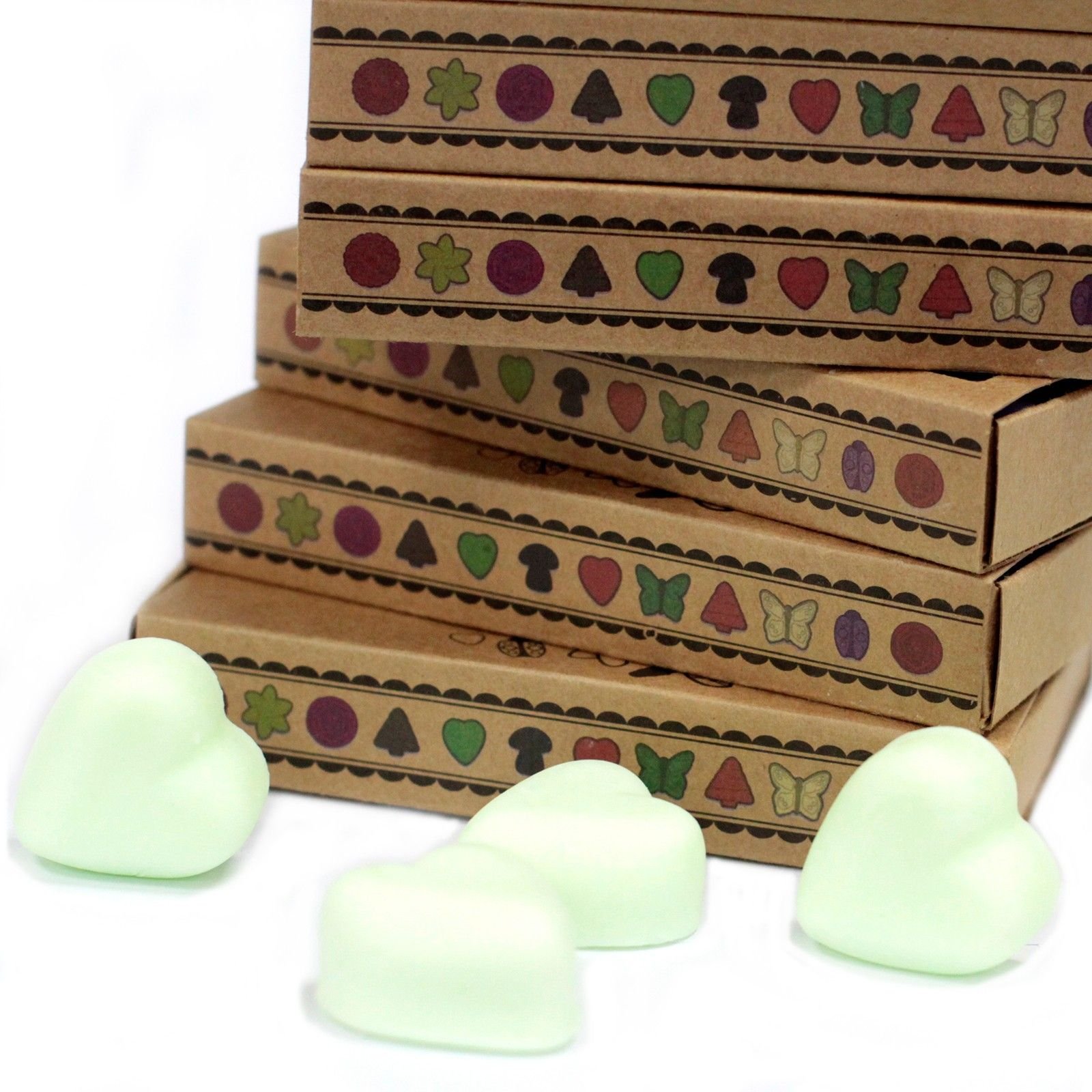 Duftwachs Mint & Menthol 6 Stück – Frische Wax Melts aus Sojawachs als Geschenkset