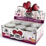 Duftwachs Patchouli 16 Stück – herzförmige Sojawachs Duftmelts – Honigbee Duftwachs Patchouli 16 Stück – herzförmige Sojawachs Duftmelts