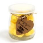 Duftwachs Brandy Butter 16 Stück – herzförmige Sojawachs Duftmelts – Honigbee Duftwachs Brandy Butter 16 Stück
