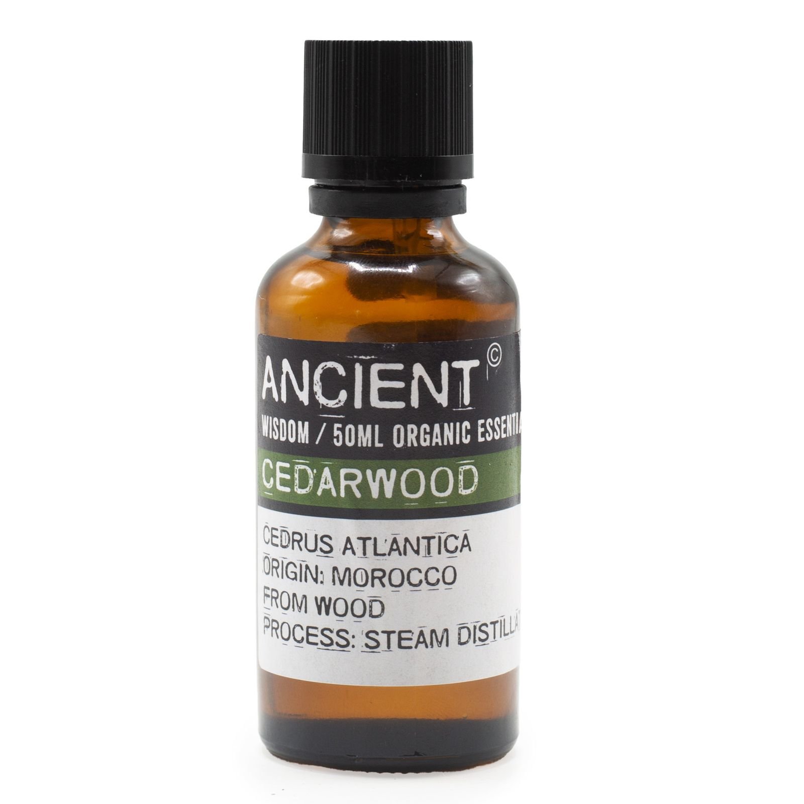 Atlaszeder Bio ätherisches Öl 50 ml – Bio Zedernholzöl für Aromatherapie & Duftanwendungen