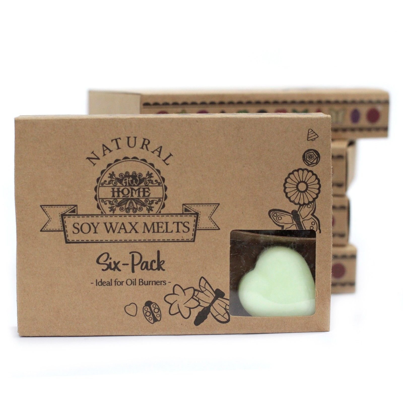 Duftwachs Apple Spice 6 Stück – Fruchtige Wax Melts aus Sojawachs als Geschenkset