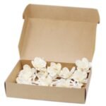 Duftdiffuser Blumen Kleine Lilie 4 Stück – Solaholz Duftblumen mit Baumwollschnur – Honigbee Duftdiffuser Blumen Kleine Lilie 4 Stück – Solaholz Duftblumen mit Baumwollschnur