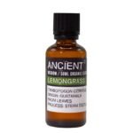 Zitronengras Bio ätherisches Öl 50 ml – Bio Lemongrass Öl für Aromatherapie & Duftanwendungen – Honigbee Zitronengras Bio ätherisches Öl 50 ml