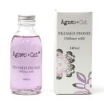 Raumduft Nachfüllflasche Pfingstrose 140 ml – Agnes + Cat Pressed Peonies für Duftstäbchen – Honigbee Raumduft Nachfüllflasche Pfingstrose 140 ml – Agnes + Cat Pressed Peonies für Duftstäbchen