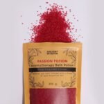 Aromatherapie Badesalz Passion 350 g – Meersalz mit Ylang-Ylang, Zitrone und Süßorange